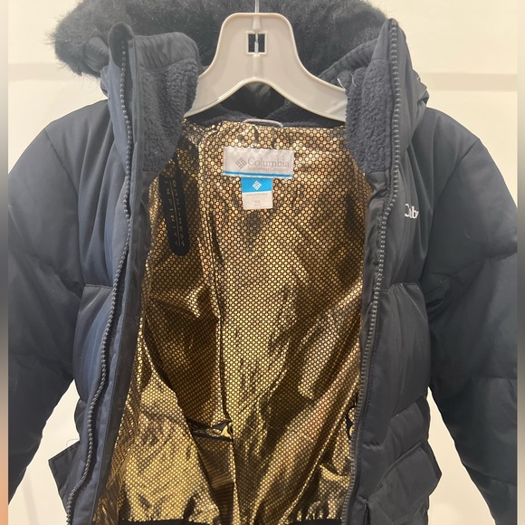 Gently used Columbia kids down coat, size XS (6-7) Omni-Heat™, Duck down - Picture 4 of 6